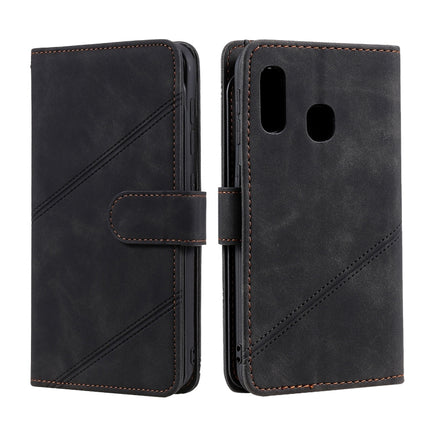 Skin Feel Business Horizontal Flip PU Leather Case with Holder & Multi-Card Slots & Wallet & Lanyard & Photo Frame, For Samsung Galaxy A20e, For Samsung Galaxy A70, For Samsung Galaxy Note10+, For Samsung Galaxy A5 2017