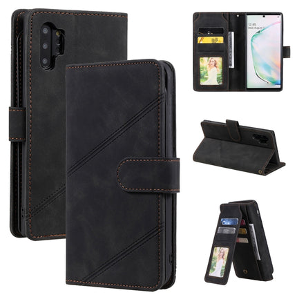 Skin Feel Business Horizontal Flip PU Leather Case with Holder & Multi-Card Slots & Wallet & Lanyard & Photo Frame, For Samsung Galaxy A20e, For Samsung Galaxy A70, For Samsung Galaxy Note10+, For Samsung Galaxy A5 2017