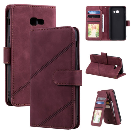 Skin Feel Business Horizontal Flip PU Leather Case with Holder & Multi-Card Slots & Wallet & Lanyard & Photo Frame, For Samsung Galaxy A20e, For Samsung Galaxy A70, For Samsung Galaxy Note10+, For Samsung Galaxy A5 2017