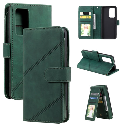 Skin Feel Business Horizontal Flip PU Leather Case with Holder & Multi-Card Slots & Wallet & Lanyard & Photo Frame, For Huawei P40 Pro, For Huawei P40 Lite, For Huawei P30 Pro