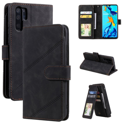 Skin Feel Business Horizontal Flip PU Leather Case with Holder & Multi-Card Slots & Wallet & Lanyard & Photo Frame, For Huawei P40 Pro, For Huawei P40 Lite, For Huawei P30 Pro