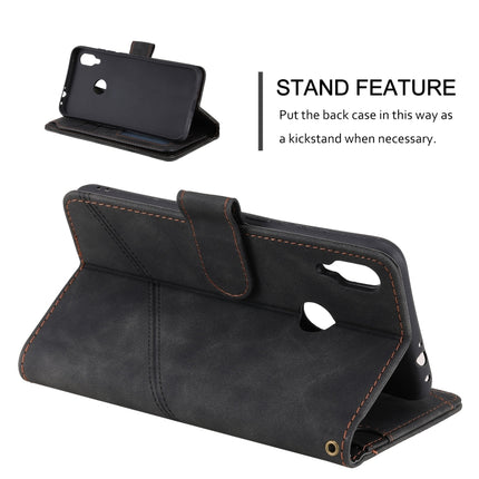 Skin Feel Business Horizontal Flip PU Leather Case with Holder & Multi-Card Slots & Wallet & Lanyard & Photo Frame, For Xiaomi Redmi Note 7, For Xiaomi Redmi Note 8, For Xiaomi Redmi 9A, For Xiaomi Redmi Note 8T