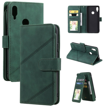 Skin Feel Business Horizontal Flip PU Leather Case with Holder & Multi-Card Slots & Wallet & Lanyard & Photo Frame, For Xiaomi Redmi Note 7, For Xiaomi Redmi Note 8, For Xiaomi Redmi 9A, For Xiaomi Redmi Note 8T