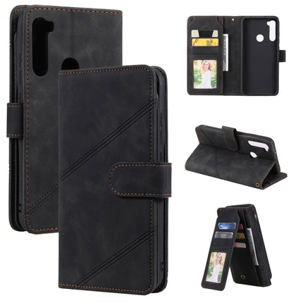 Skin Feel Business Horizontal Flip PU Leather Case with Holder & Multi-Card Slots & Wallet & Lanyard & Photo Frame, For Xiaomi Redmi Note 7, For Xiaomi Redmi Note 8, For Xiaomi Redmi 9A, For Xiaomi Redmi Note 8T