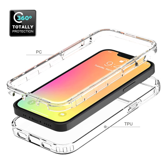 Shockproof High Transparency Two-color Gradual Change PC+TPU Candy Colors Protective Case, For iPhone 13 mini, For iPhone 13, For iPhone 13 Pro Max