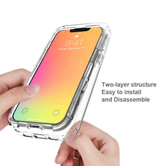 Shockproof High Transparency Two-color Gradual Change PC+TPU Candy Colors Protective Case, For iPhone 13 mini, For iPhone 13, For iPhone 13 Pro Max