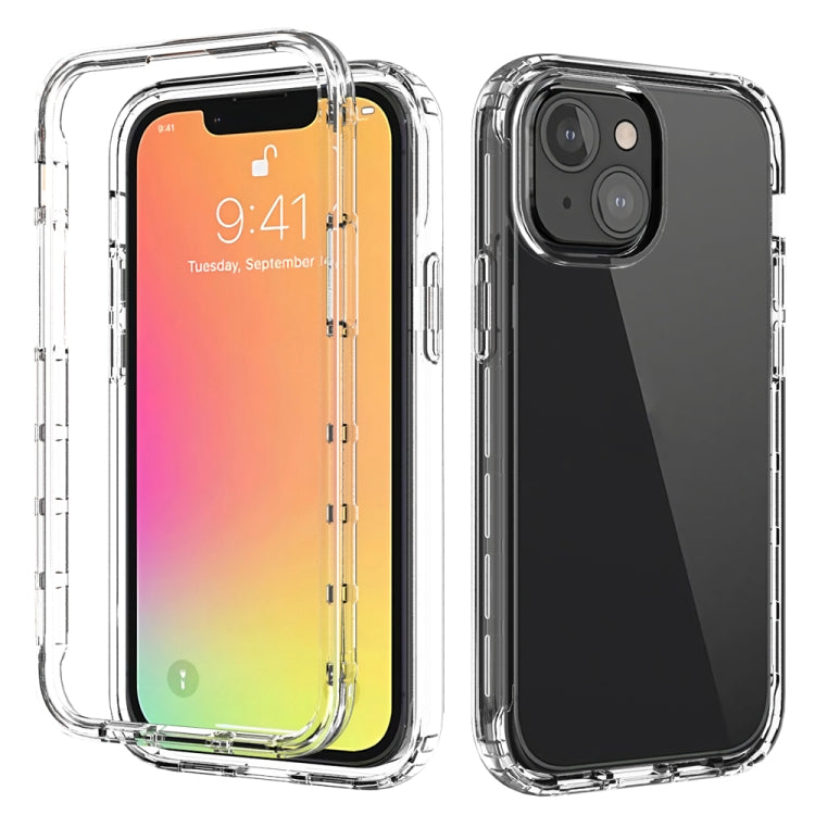 Shockproof High Transparency Two-color Gradual Change PC+TPU Candy Colors Protective Case, For iPhone 13 mini, For iPhone 13, For iPhone 13 Pro Max