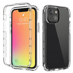 Shockproof High Transparency Two-color Gradual Change PC+TPU Candy Colors Protective Case, For iPhone 13 mini, For iPhone 13, For iPhone 13 Pro Max