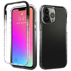 Shockproof High Transparency Two-color Gradual Change PC+TPU Candy Colors Protective Case, For iPhone 13 mini, For iPhone 13, For iPhone 13 Pro Max