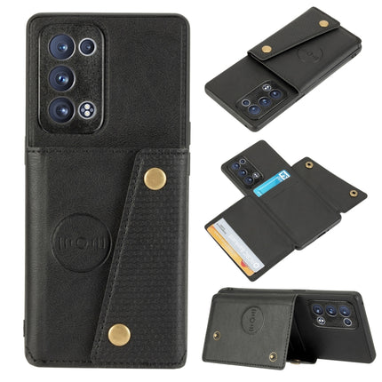 Double Buckle PU + TPU Shockproof Magnetic Protective Case with Card Slot & Holder, For OPPO Reno6 Pro 5G, For OPPO Reno6 Pro+ 5G, For Samsung Galaxy A22 5G, For Samsung Galaxy A22 4G