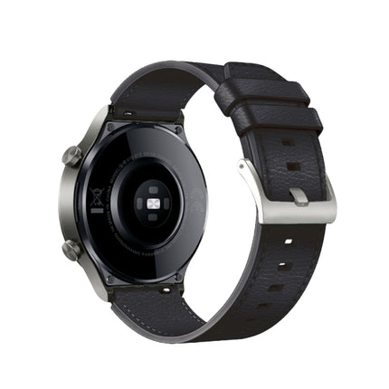 Leather Replacement Strap Watchband, For Huawei Watch GT2 Pro
