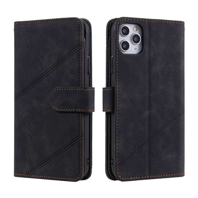 Skin Feel Business Horizontal Flip PU Leather Case with Holder & Multi-Card Slots & Wallet & Lanyard & Photo Frame, For iPhone 11, For iPhone 11 Pro, For iPhone 11 Pro Max, For iPhone 12 mini