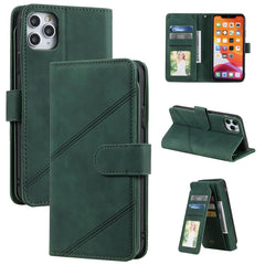 Skin Feel Business Horizontal Flip PU Leather Case with Holder & Multi-Card Slots & Wallet & Lanyard & Photo Frame, For iPhone 11, For iPhone 11 Pro, For iPhone 11 Pro Max, For iPhone 12 mini, For iPhone 12 / 12 Pro, For iPhone 12 Pro Max