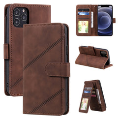 Skin Feel Business Horizontal Flip PU Leather Case with Holder & Multi-Card Slots & Wallet & Lanyard & Photo Frame, For iPhone 11, For iPhone 11 Pro, For iPhone 11 Pro Max, For iPhone 12 mini, For iPhone 12 / 12 Pro, For iPhone 12 Pro Max