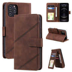 Skin Feel Business Horizontal Flip PU Leather Case with Holder & Multi-Card Slots & Wallet & Lanyard & Photo Frame, For iPhone 11, For iPhone 11 Pro, For iPhone 11 Pro Max, For iPhone 12 mini, For iPhone 12 / 12 Pro, For iPhone 12 Pro Max