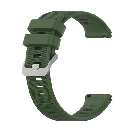 For Garmin Forerunner 158 / 55 Twill Silicone Replacement Strap Watchband