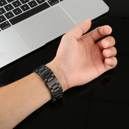 Stainless Steel Watchband, For Apple Watch Series 7 41mm / 6 & SE & 5 & 4 40mm / 3 & 2 & 1 38mm, For Apple Watch Series 8&7 41mm / SE 2&6&SE&5&4 40mm / 3&2&1 38mm, For Apple Watch Series 7 45mm / 6 & SE & 5 & 4 44mm / 3 & 2 & 1 42mm                    ...
