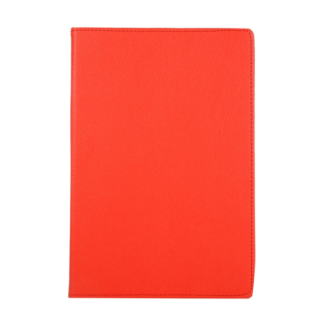 Litchi Texture Horizontal Flip 360 Degrees Rotation Leather Case with Holder, For Samsung Galaxy Tab S7 FE T730