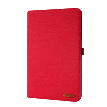 Fabric Texture Horizontal Flip TPU Leather Case with Holder, For Lenovo Tab K10, For Huawei MatePad 11 2021