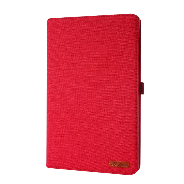 Fabric Texture Horizontal Flip TPU Leather Case with Holder, For Lenovo Tab K10, For Huawei MatePad 11 2021