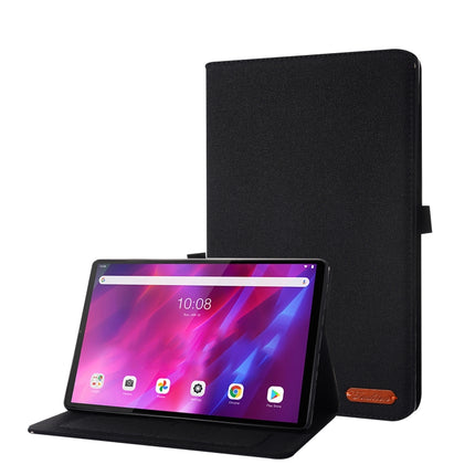 Fabric Texture Horizontal Flip TPU Leather Case with Holder, For Lenovo Tab K10, For Huawei MatePad 11 2021