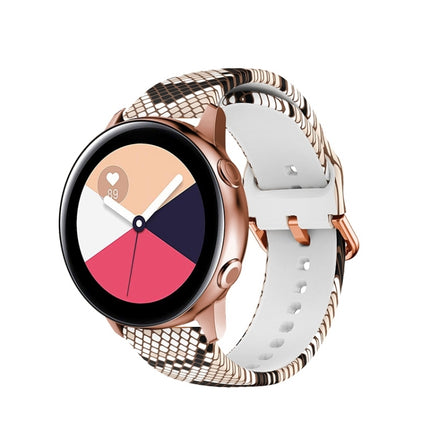 Silicone Printing Replacement Strap Watchband, For Samsung Galaxy Watch 42mm