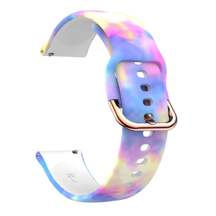 Silicone Printing Replacement Strap Watchband, For Samsung Galaxy Watch 42mm