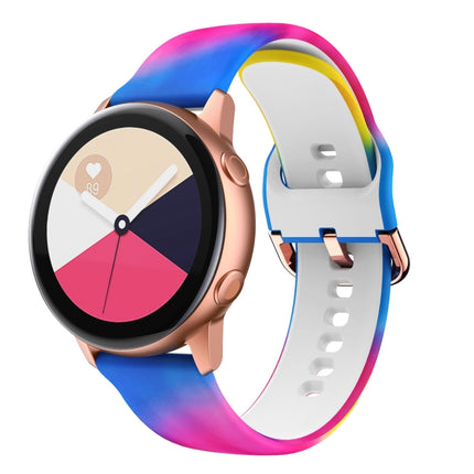 Silicone Printing Replacement Strap Watchband, For Samsung Galaxy Watch 46mm