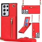 For Samsung Galaxy S21 Ultra 5G / Red