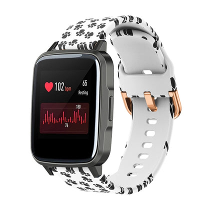 Silicone Printing Replacement Strap Watchband, For Xiaomi Haylou LS01