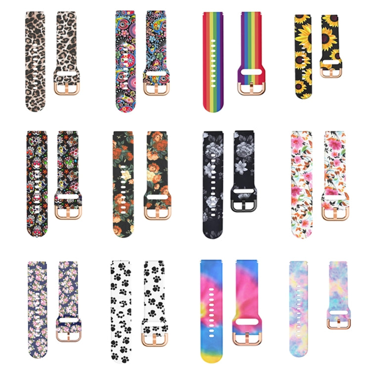 Silicone Printing Replacement Strap Watchband
