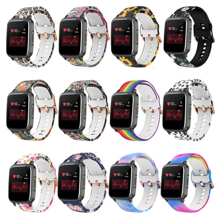 Silicone Printing Replacement Strap Watchband, For Xiaomi Haylou LS01