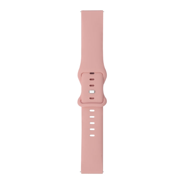 8-buckle Silicone Replacement Strap Watchband, For Samsung Galaxy Watch Active, For Huawei Watch GT 2 42mm