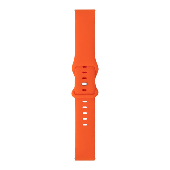 8-buckle Silicone Replacement Strap Watchband, For Samsung Galaxy Watch Active, For Huawei Watch GT 2 42mm