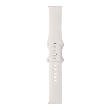 8-buckle Silicone Replacement Strap Watchband, For Huawei Watch GT 2 46mm, For Huawei Watch GT 2e 46mm