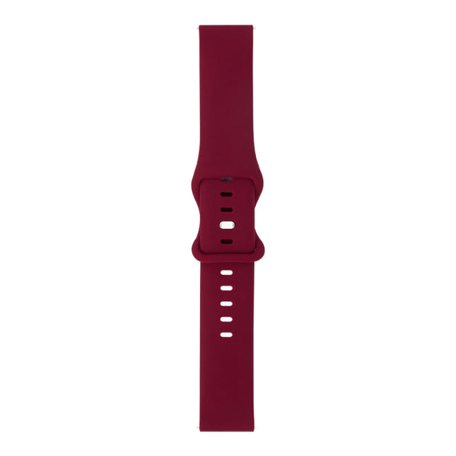 8-buckle Silicone Replacement Strap Watchband, For Huawei Watch GT 2 Pro 46mm, For Honor Magic Watch 2 42mm