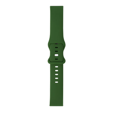 8-buckle Silicone Replacement Strap Watchband, For Huawei Watch GT 2 Pro 46mm, For Honor Magic Watch 2 42mm
