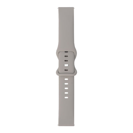 8-buckle Silicone Replacement Strap Watchband, For Honor Magic Watch 2 46mm, For Amazfit Pop