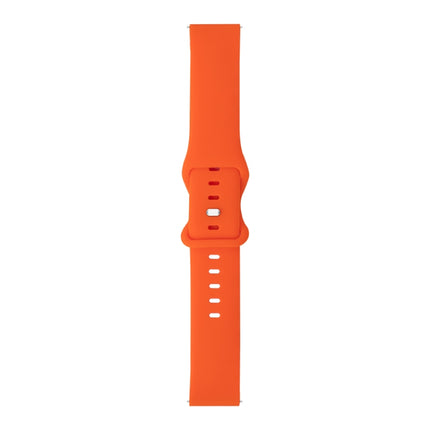 8-buckle Silicone Replacement Strap Watchband, For Honor Magic Watch 2 46mm, For Amazfit Pop