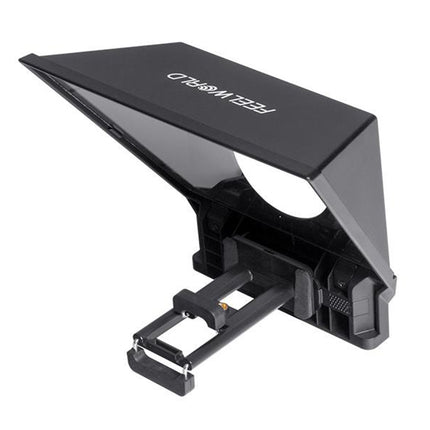 FEELWORLD TP2A NEW Portable Teleprompter with Remote Control & Lens Adapter Ring For Below 8 inches Mobile Phone / Tablet / SLR Camera, TP2A NEW