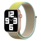 For Apple Watch Series 7 45mm / 6 & SE & 5 & 4 44mm / 3 & 2 & 1 42mm / Green + Baby Blue