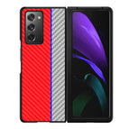 For Samsung Galaxy Z Fold2 5G / Red Blue White