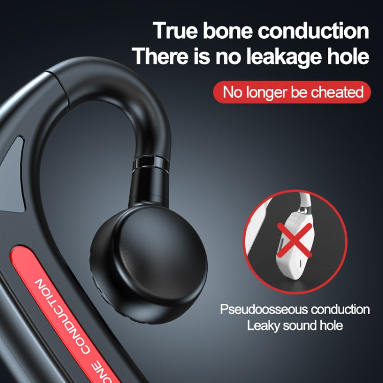 M-618 Bone Conduction Hanging Ear Stereo Bluetooth Headset, M-618 (Green), M-618 (Black), M-618 (Blue), M-618 (Red)