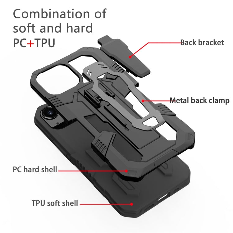 Machine Armor Warrior Shockproof PC + TPU Protective Case, For iPhone 13 mini, For iPhone 13