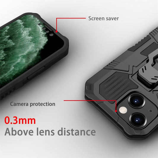 Machine Armor Warrior Shockproof PC + TPU Protective Case, For iPhone 13 mini, For iPhone 13