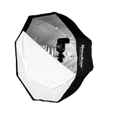 Godox Photo Studio Portable Octagon Speedlite Umbrella Softbox Reflector, 80cm, 95cm, 120cm