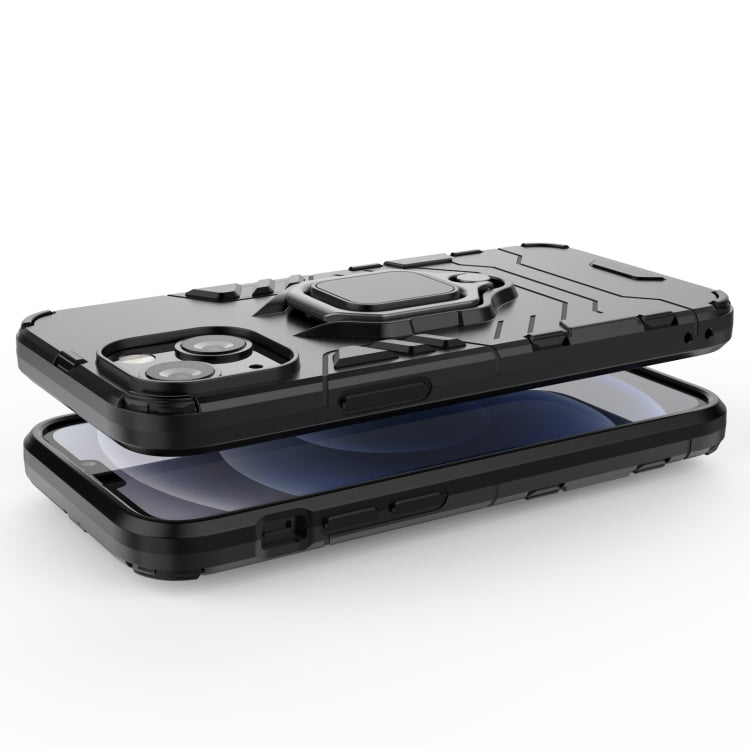 Shockproof PC + TPU Protective Case with Magnetic Ring Holder, For iPhone 13 mini, For iPhone 13, For iPhone 13 Pro, For iPhone 13 Pro Max