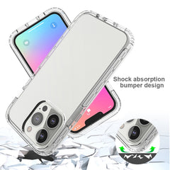 Funda protectora de PC+TPU de dos colores con cambio gradual y alta transparencia a prueba de golpes para iPhone 13 Pro