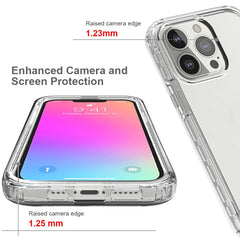 Funda protectora de PC+TPU de dos colores con cambio gradual y alta transparencia a prueba de golpes para iPhone 13 Pro