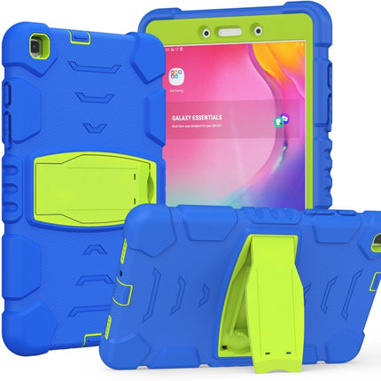 3-Layer Protection Screen Frame + PC + Silicone Shockproof Combination Case with Holder, For Samsung Galaxy Tab A7 T500, For Samsung Galaxy Tab A8.4 2020 T307, For Samsung Galaxy Tab A8.0 2019 T290